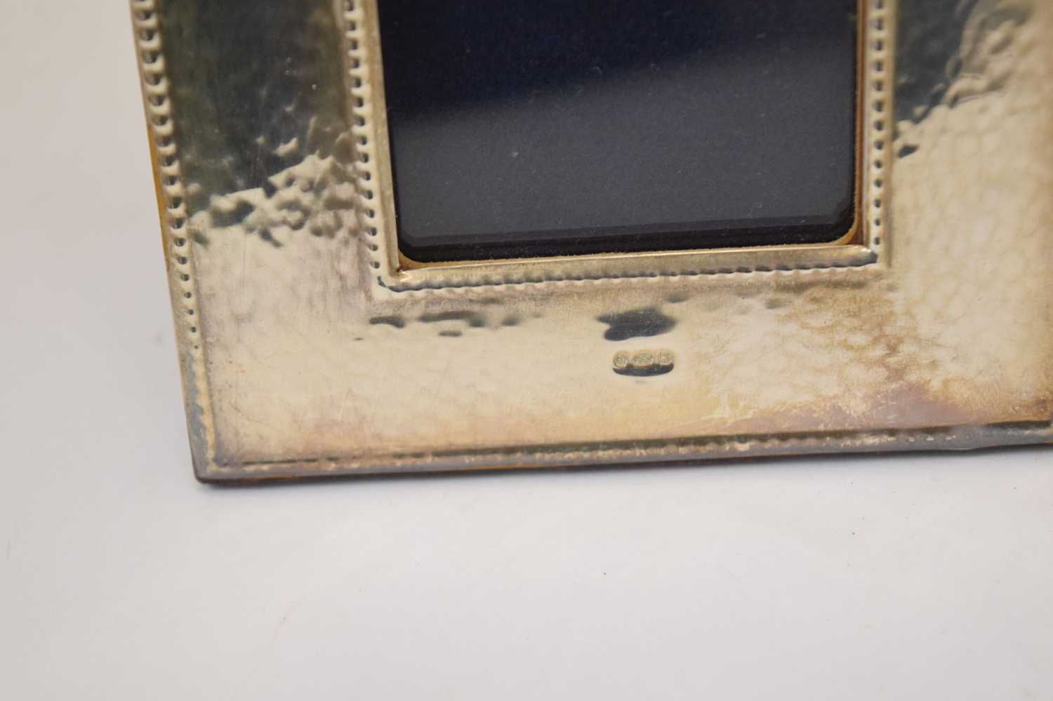 Four silver mounted easel photograph frames - Image 9 of 11