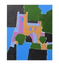 Larry Ham (1934-2007) - Acrylic - Cornish Church