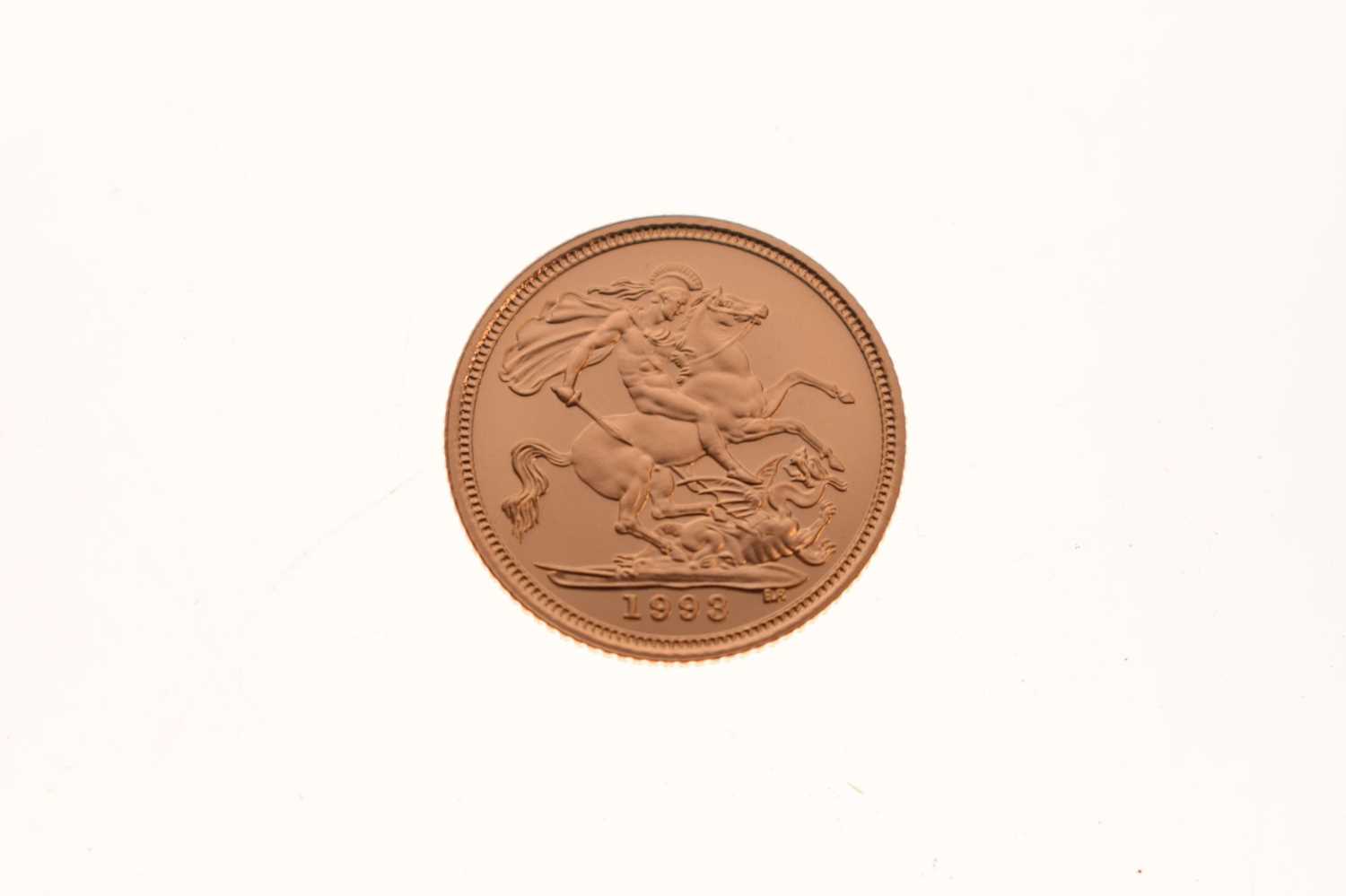 Royal Mint - Elizabeth II proof gold half sovereign, 1993 - Image 5 of 5