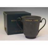 Royal Doulton - Black basalt limited edition Captain Cook Bicentenary loving cup