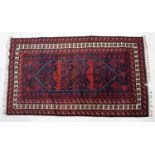 Middle Eastern wool rug, 290cm x 190cm