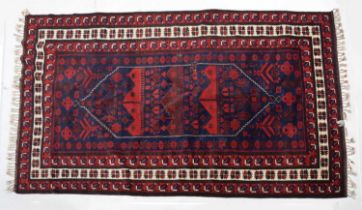 Middle Eastern wool rug, 290cm x 190cm