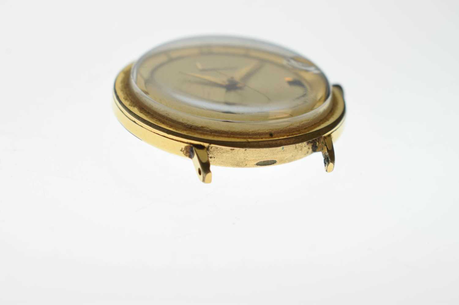 Vulcain Centenary - Gentleman's vintage gold plated watch head - Image 7 of 9