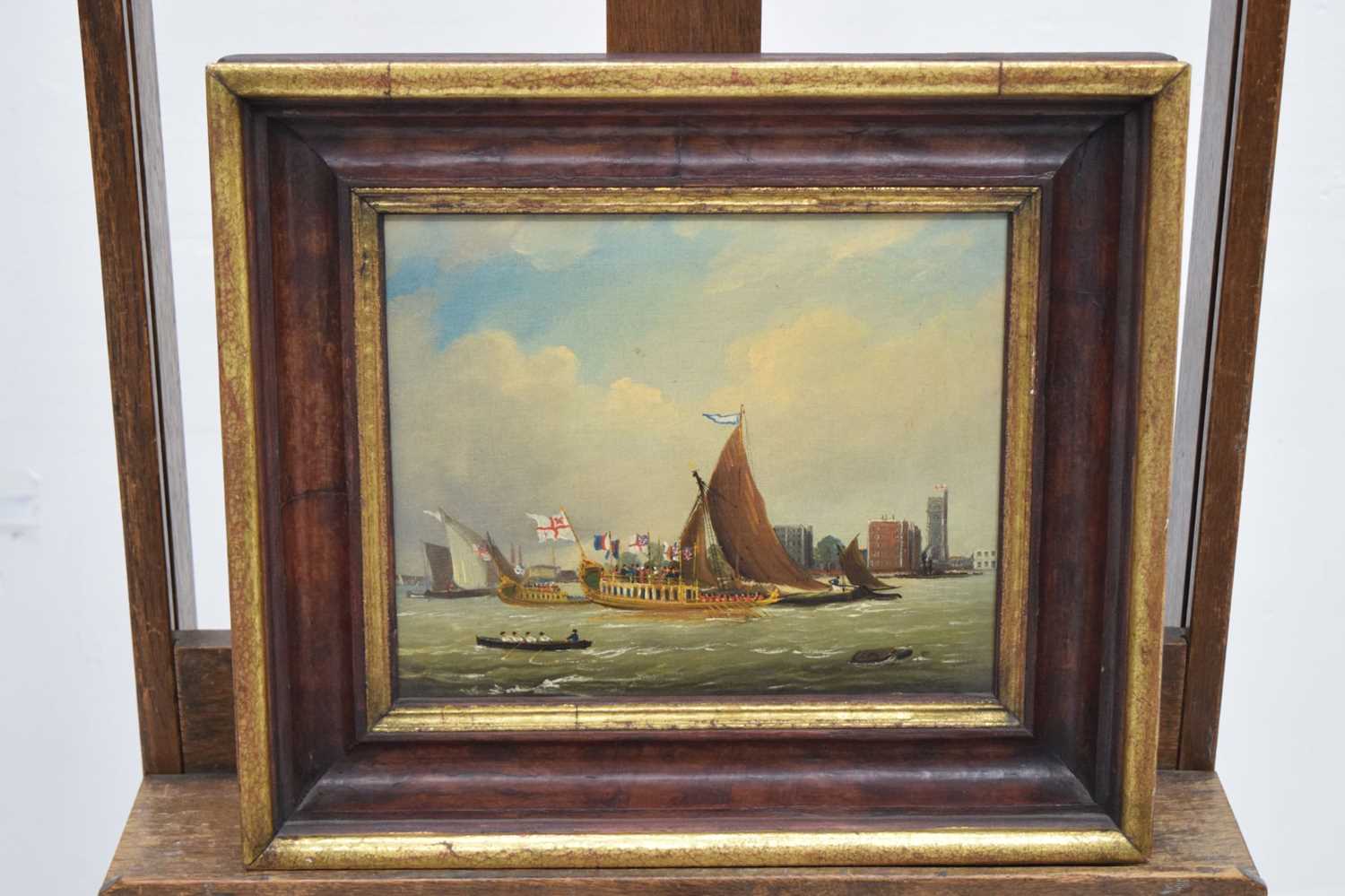 Pair of 19th century style maritime studies - Image 6 of 13