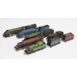 Hornby/Hornby Dublo - Group of six 00 gauge railway trainset locomotives