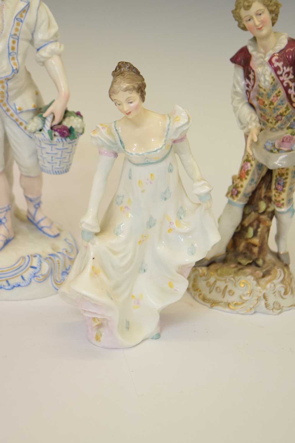 Collection of mostly 19th century Continental porcelain figures - Image 6 of 8