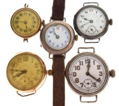 First World War Trench watch and other watches