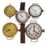 First World War Trench watch and other watches