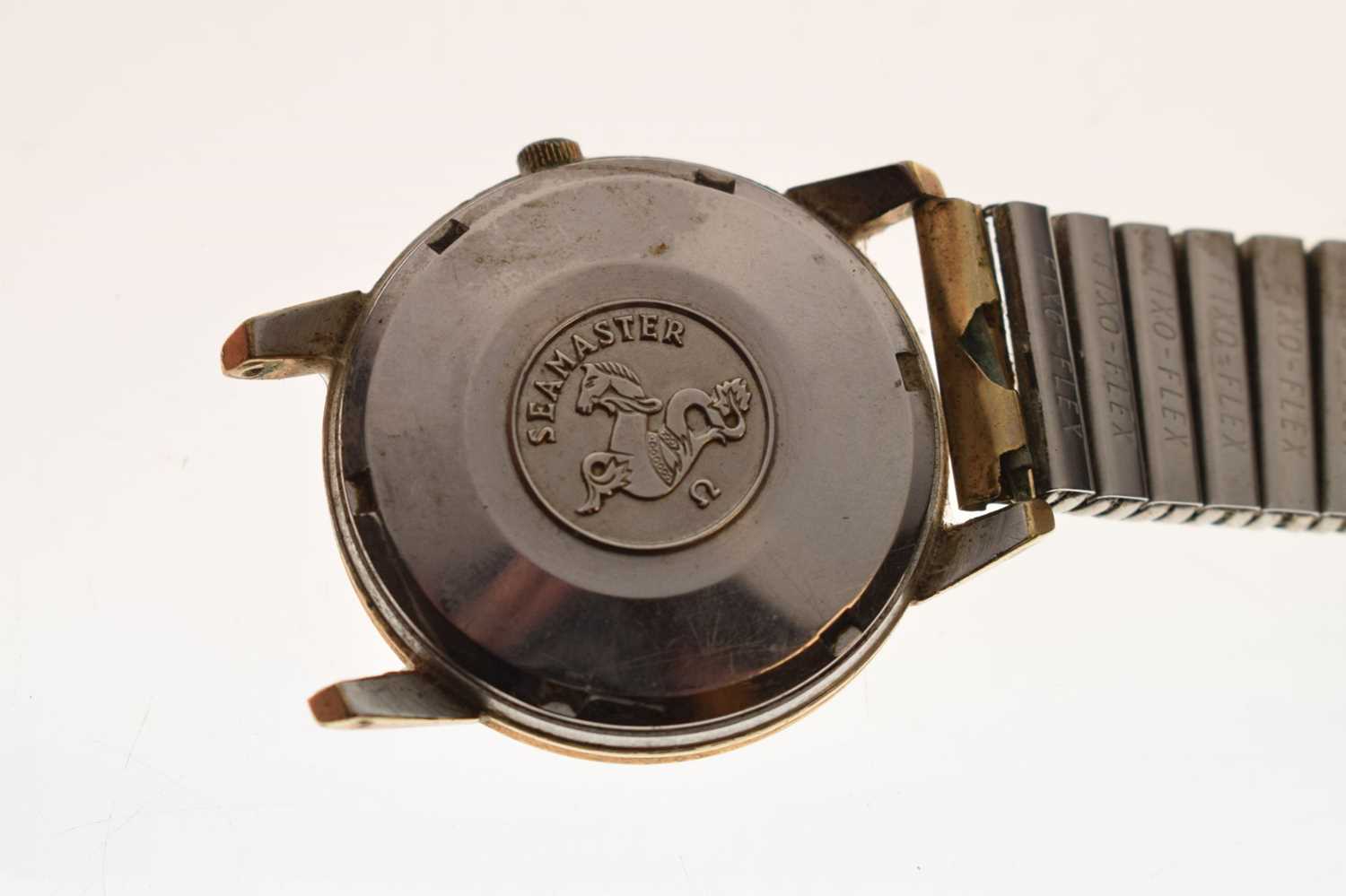 Omega - Gentleman's Seamaster gold plated bracelet watch - Image 7 of 8