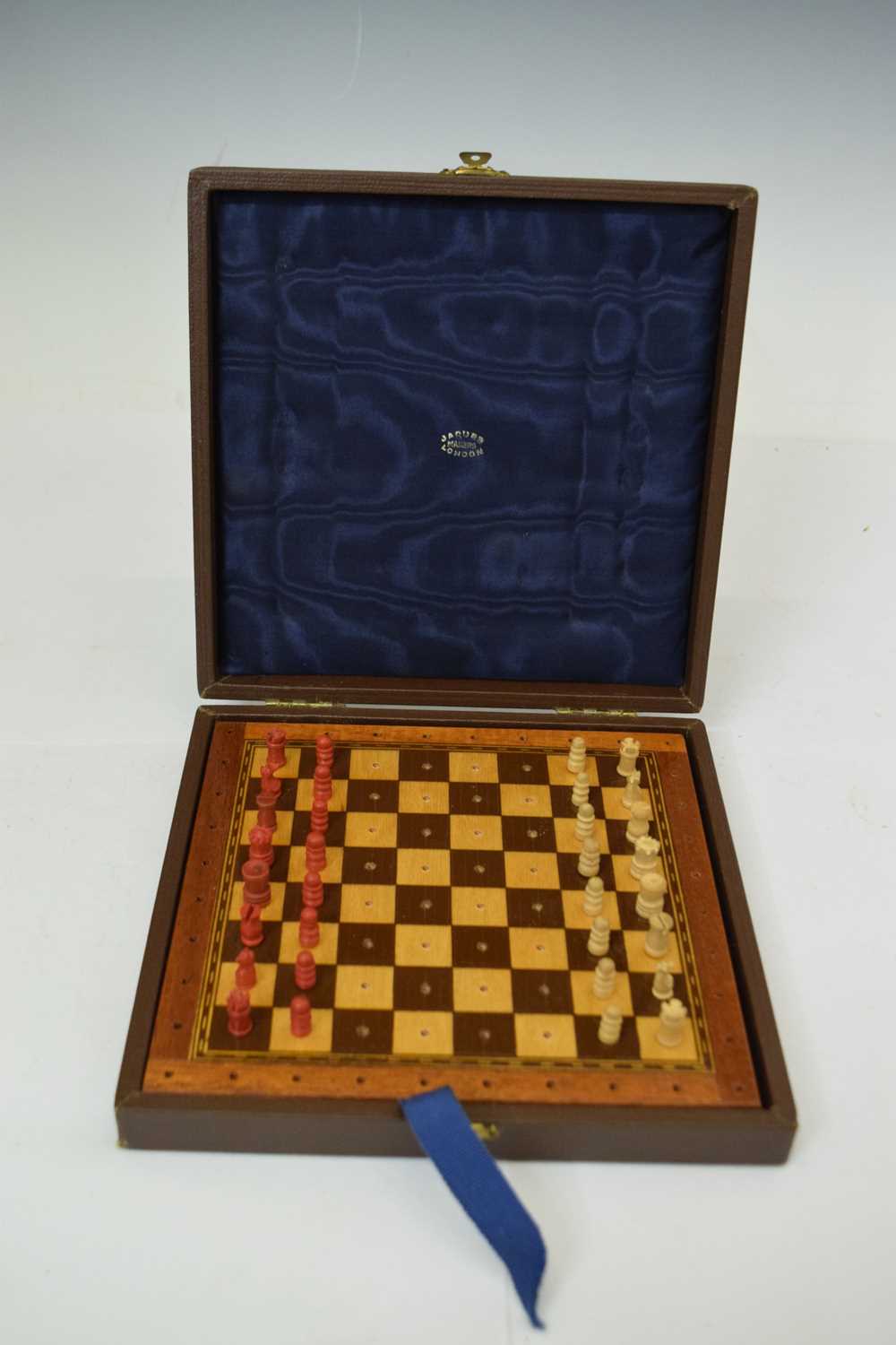 20th century travel chess set by Jaques of London - Image 7 of 7