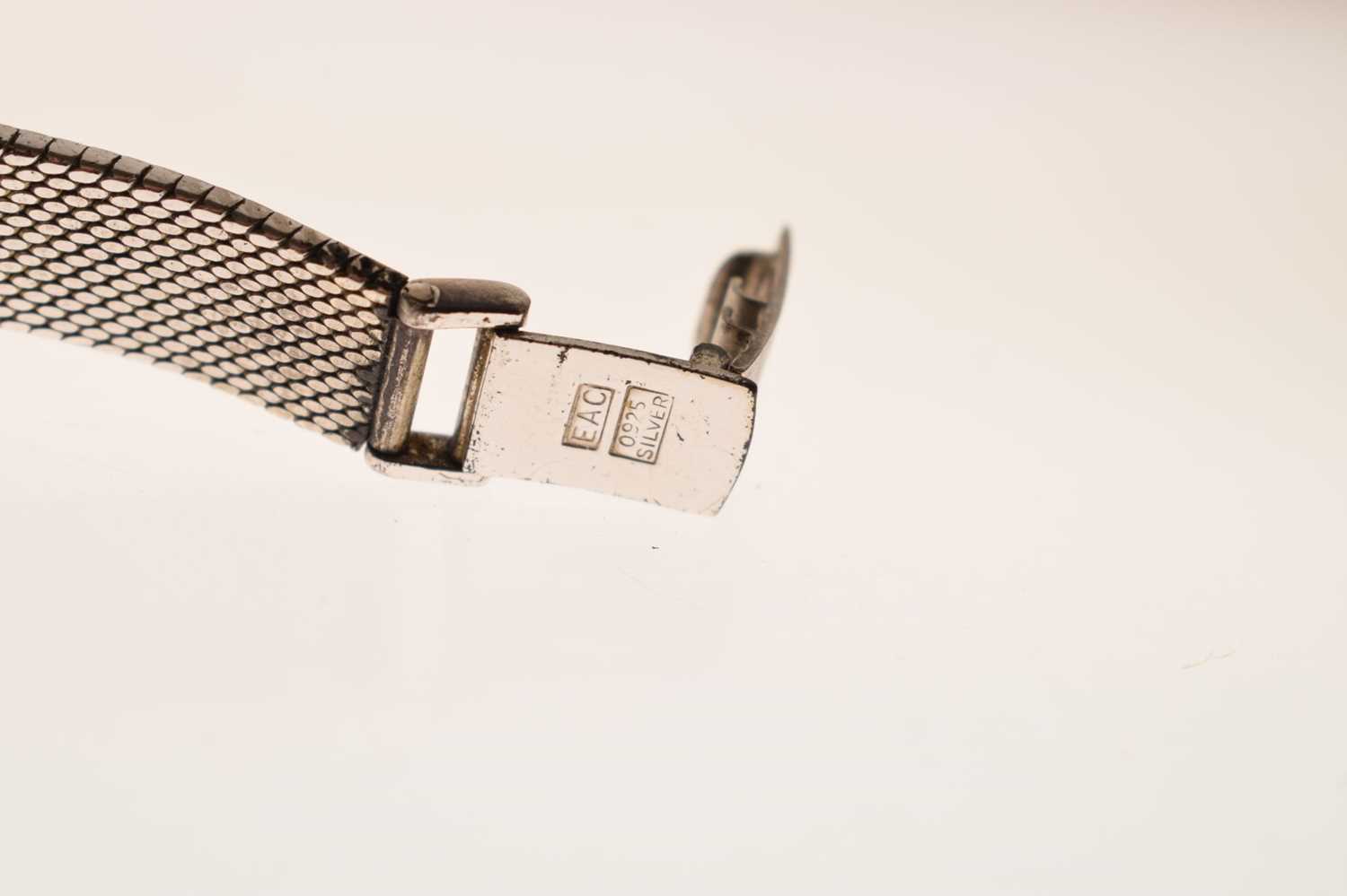 Omega - Lady's De Ville silver '925' bracelet watch - Image 7 of 9