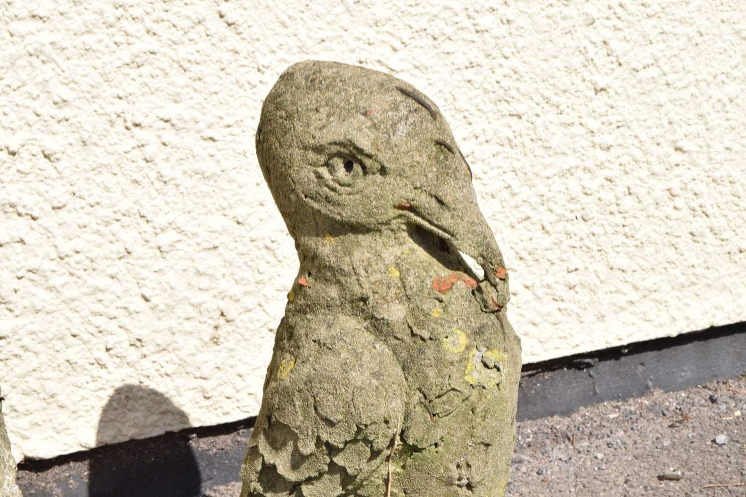 Pair of composite stone garden ornaments - Image 5 of 6