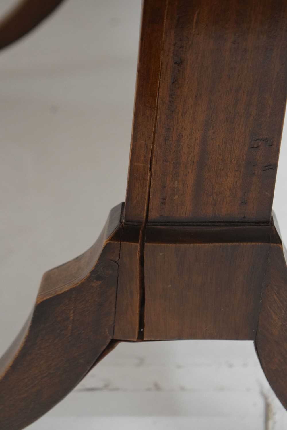 Early 20th mahogany sofa table - Image 9 of 12