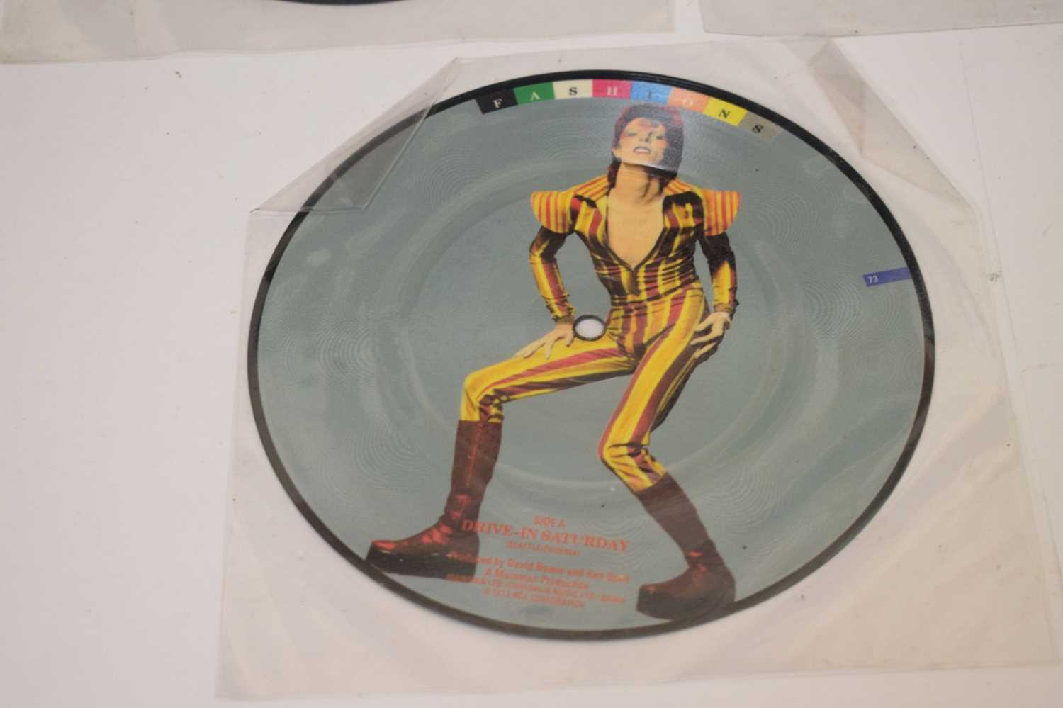 Group of five David Bowie 'Fashions' double-sided picture discs - Image 11 of 12