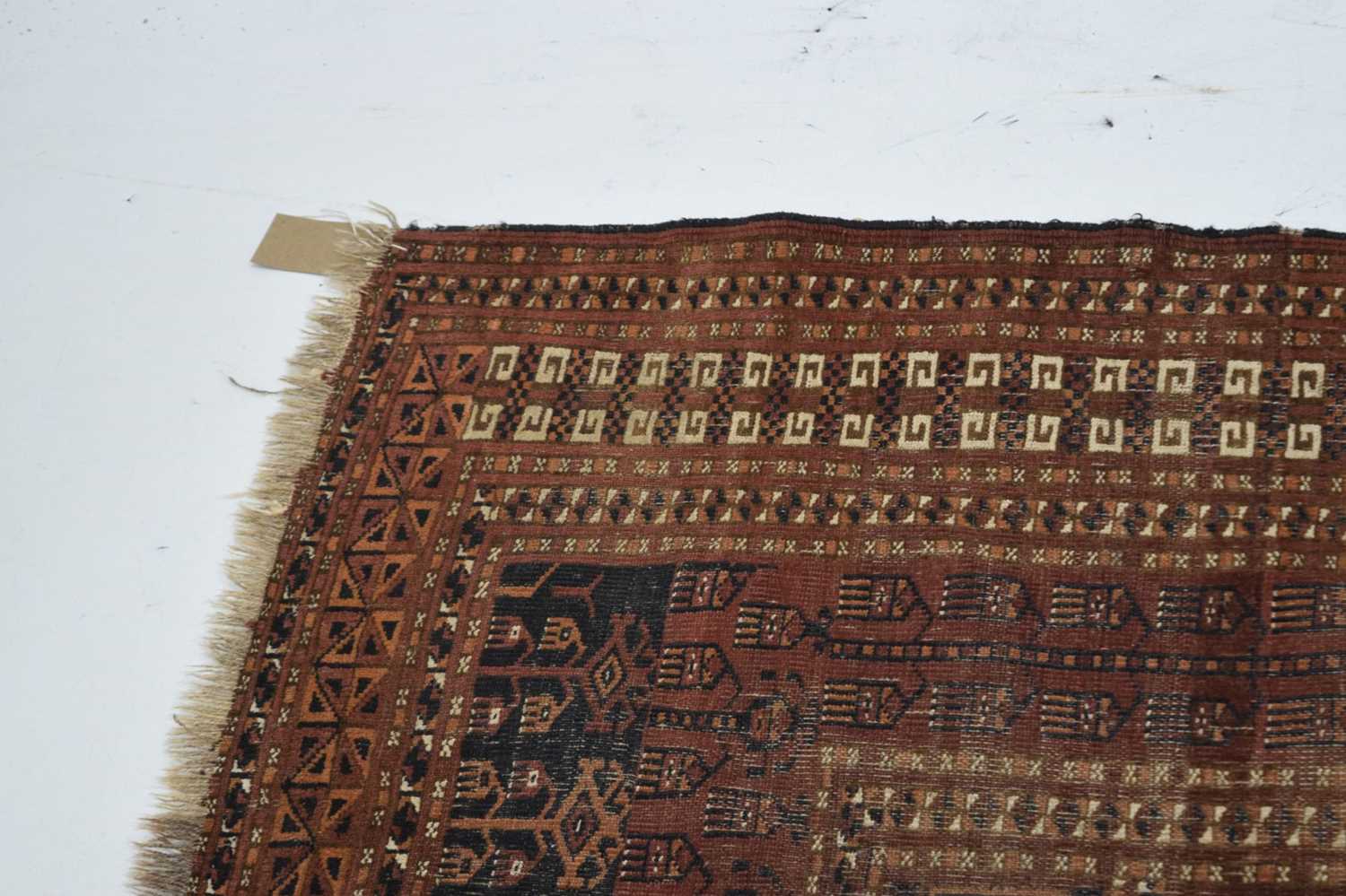 Two Eastern Ensi rugs - Image 6 of 18