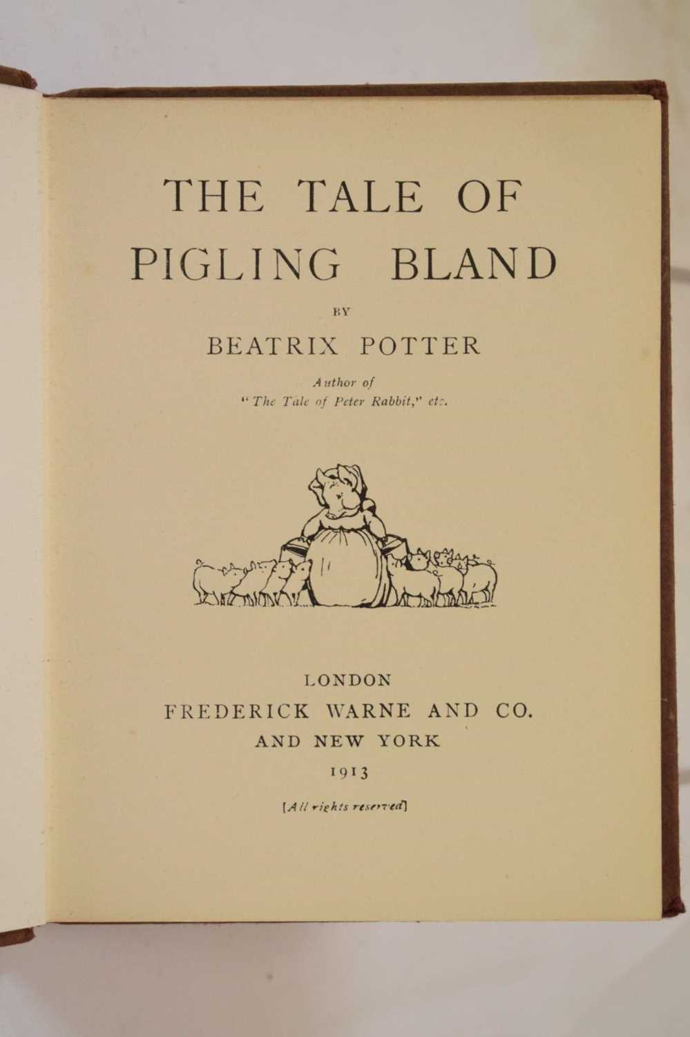 Potter, Beatrix - 'The Tale of Pigling Bland' - First edition 1913 - Image 16 of 19