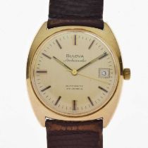 Bulova - Gentleman's Ambassador 9ct gold cased wristwatch, ref. 779-1