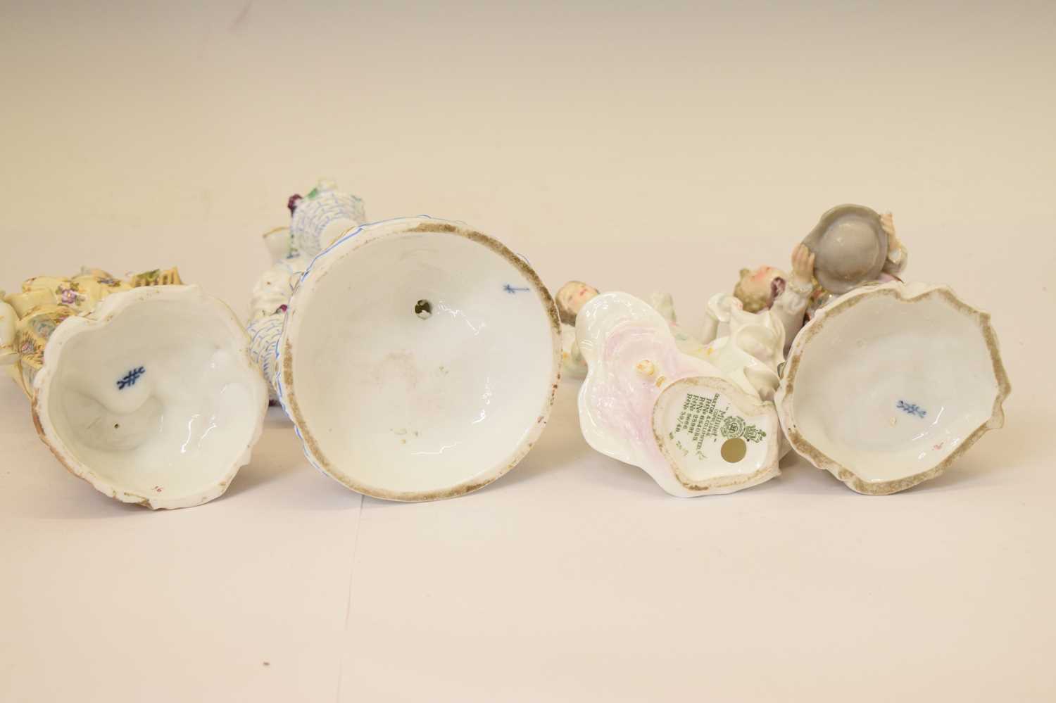 Collection of mostly 19th century Continental porcelain figures - Image 3 of 8