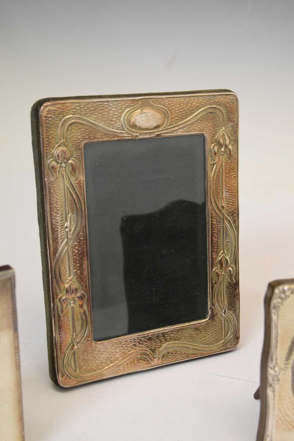 Four silver mounted easel photograph frames - Image 4 of 11