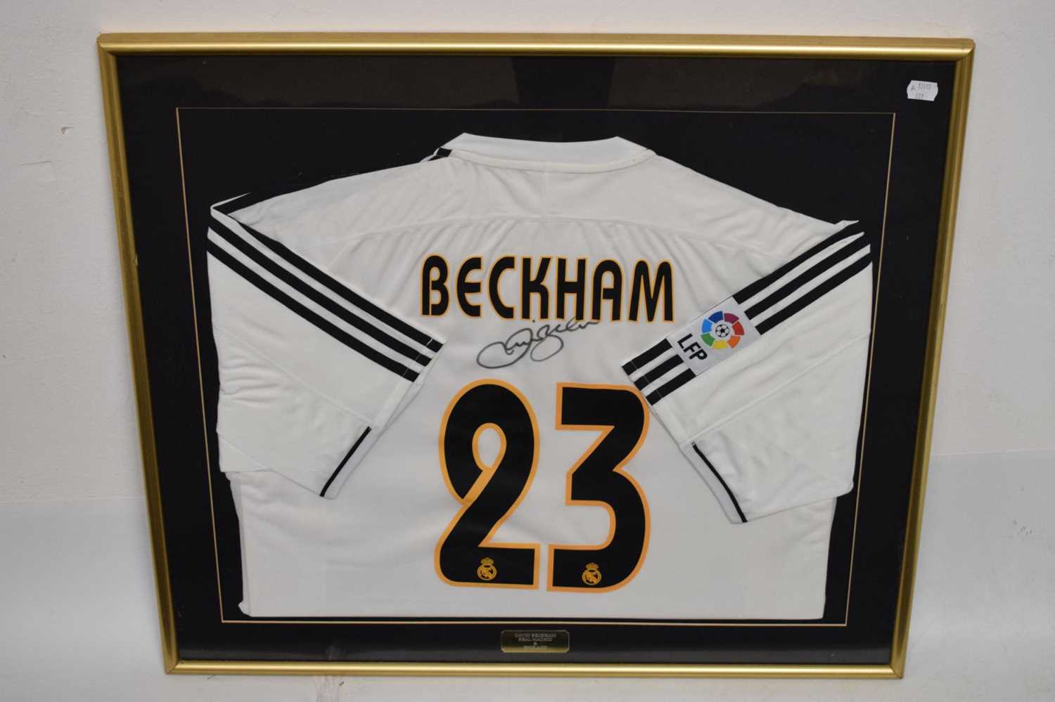 David Beckham signed Real Madrid football shirt - Image 11 of 11