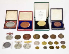 Quantity of GB medallions, trade tokens, gaming tokens, etc