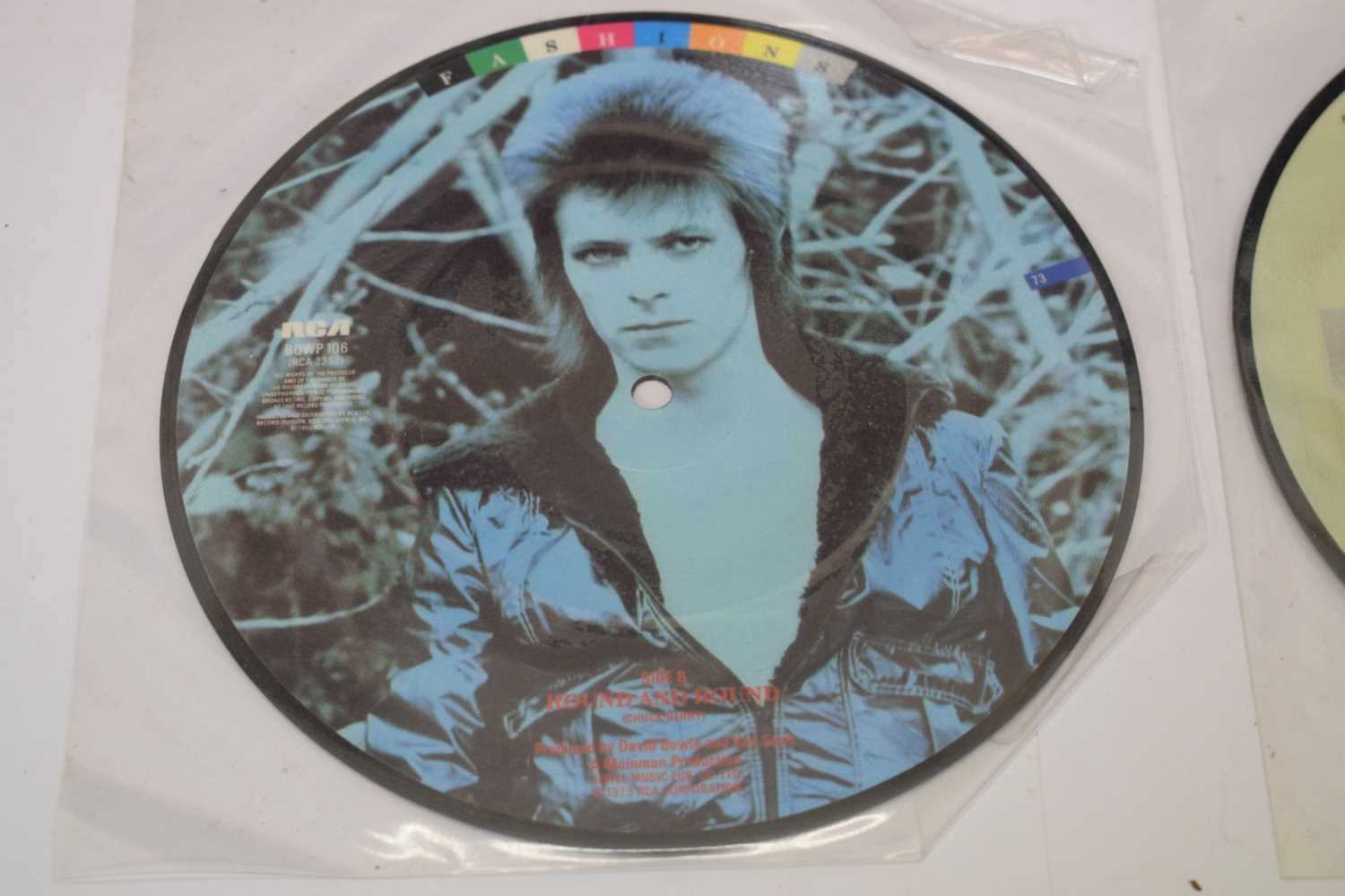 Group of five David Bowie 'Fashions' double-sided picture discs - Image 5 of 12