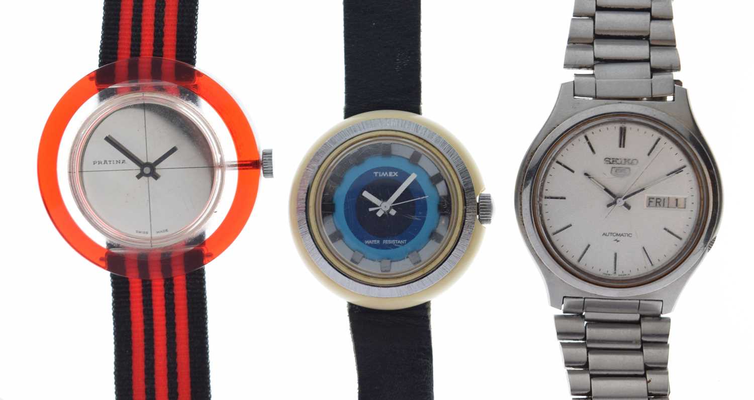 Group of three gentleman's wristwatches