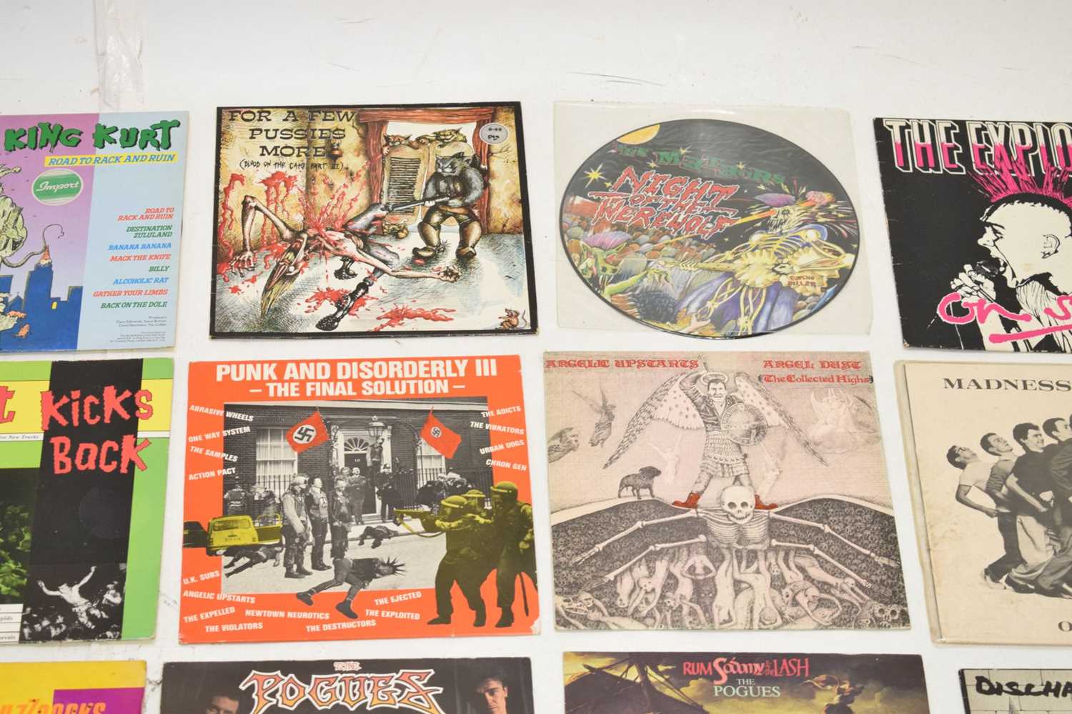 Collection of punk vinyl LPs - Image 3 of 10