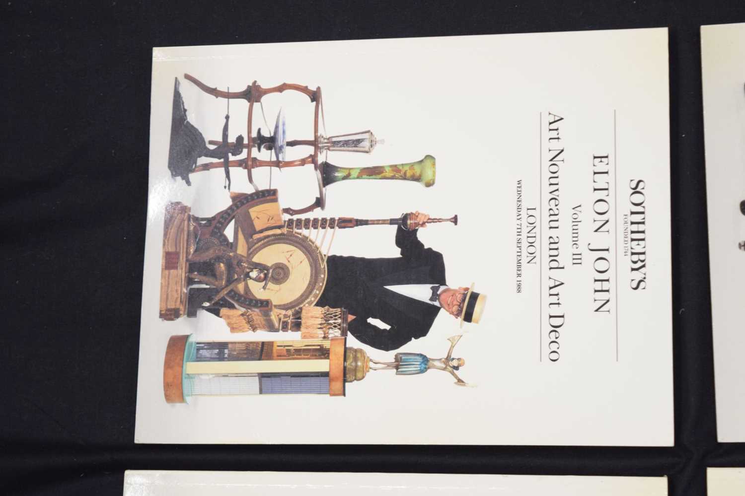 Sotheby's Elton John auction catalogue set from 6th-9th September 1988 - Image 8 of 9