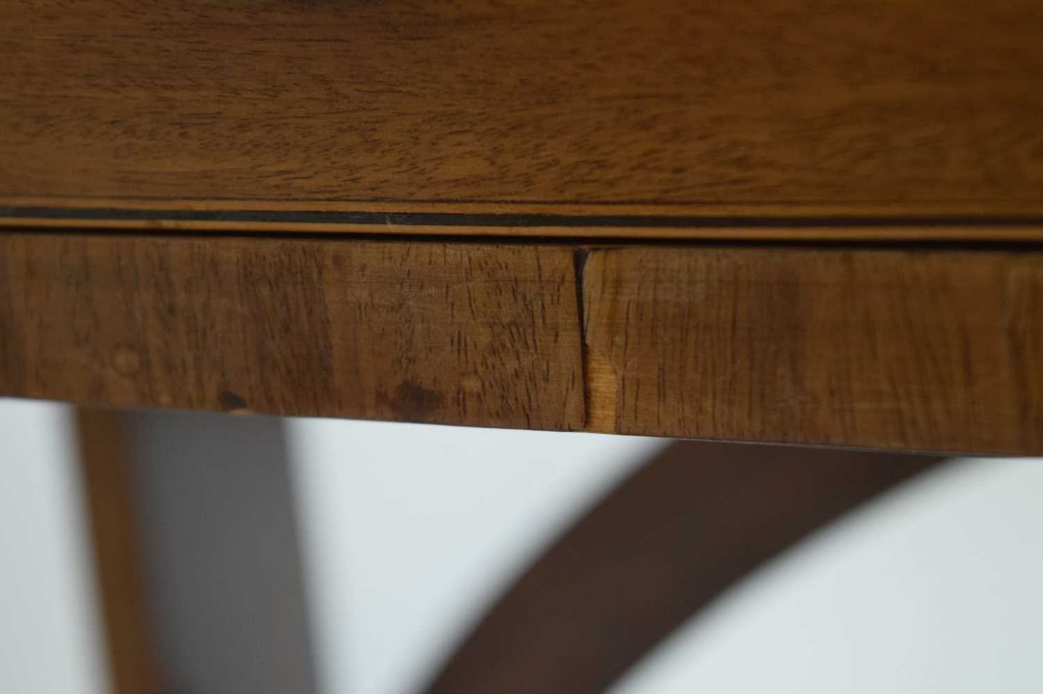 Early 20th mahogany sofa table - Image 11 of 12