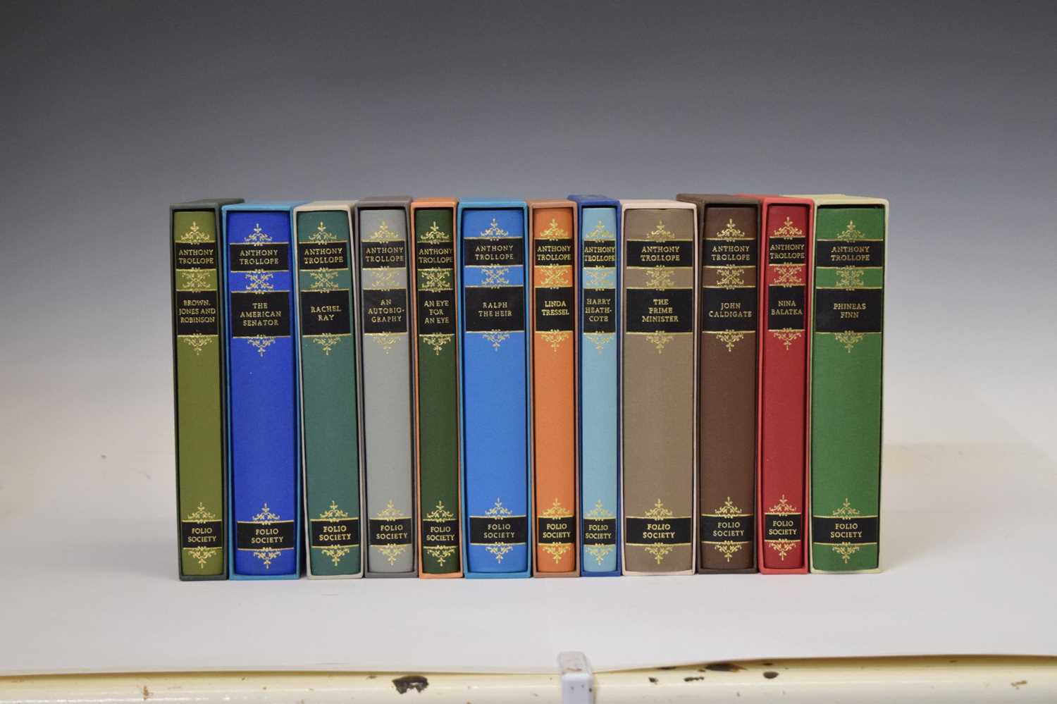Twelve books by Anthony Trollope, Folio Society editions in slipcases - Image 2 of 8
