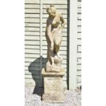 Composition figural garden ornament, Toilet of Venus
