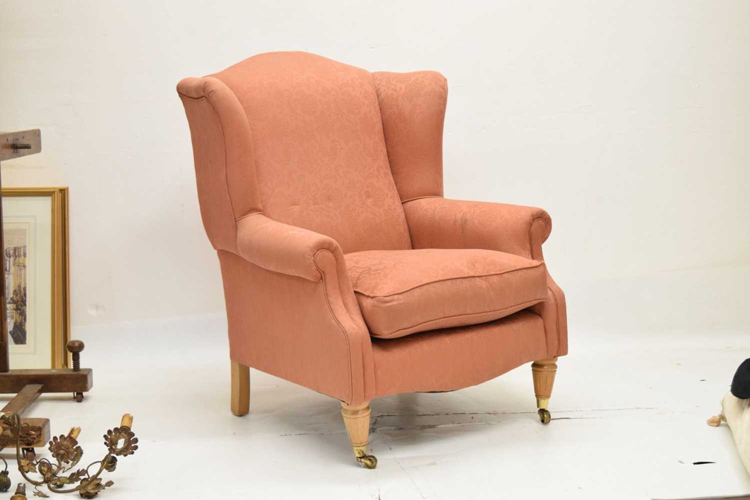 Laura Ashley wing armchair - Image 2 of 6