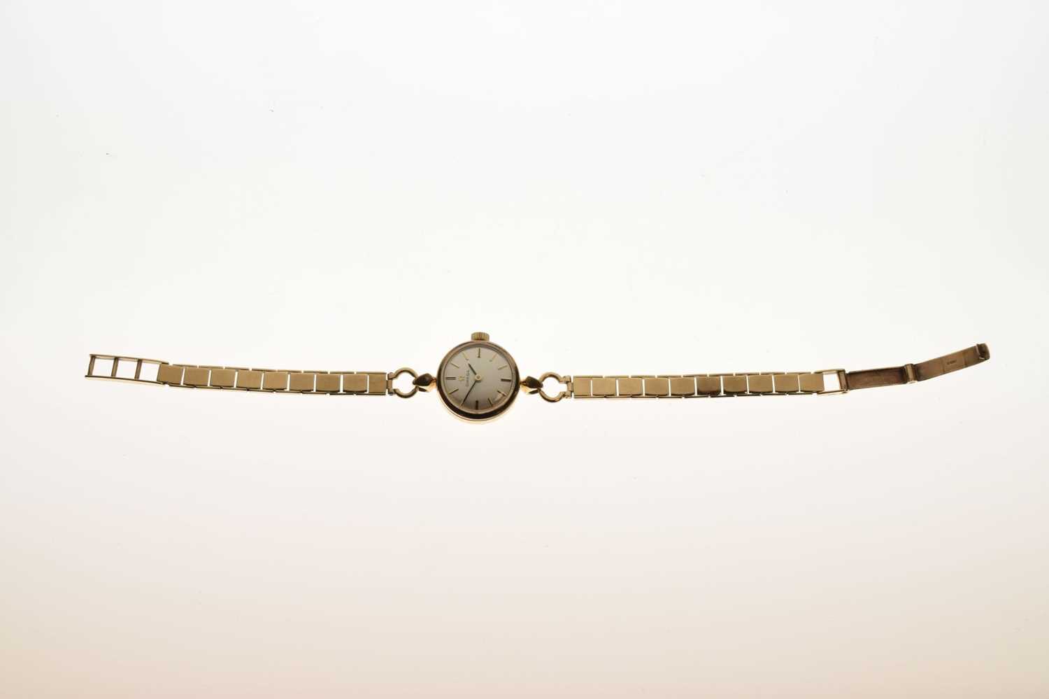 Omega - Lady's 9ct gold bracelet watch - Image 6 of 8