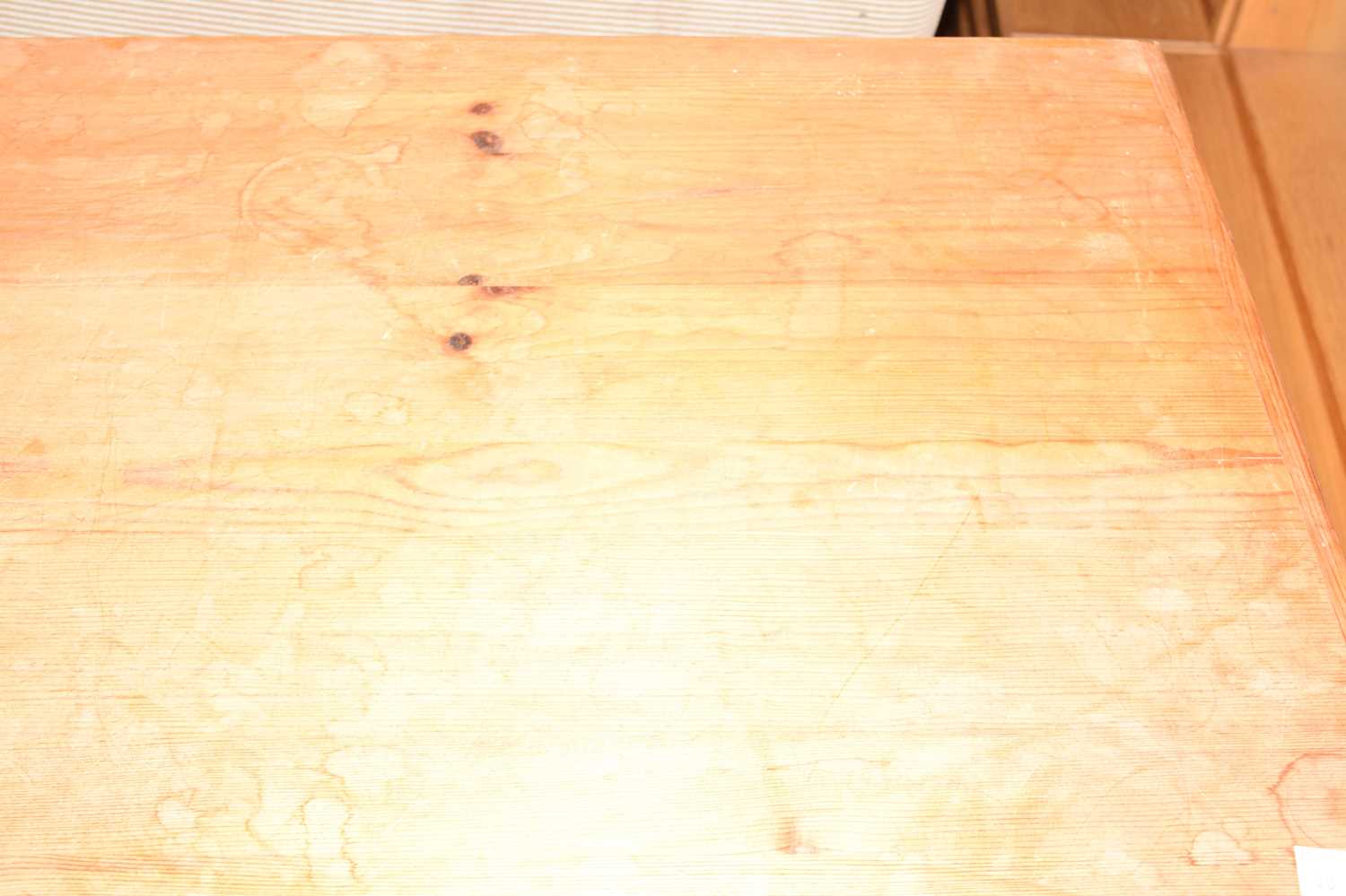 Modern pine low dresser - Image 4 of 12