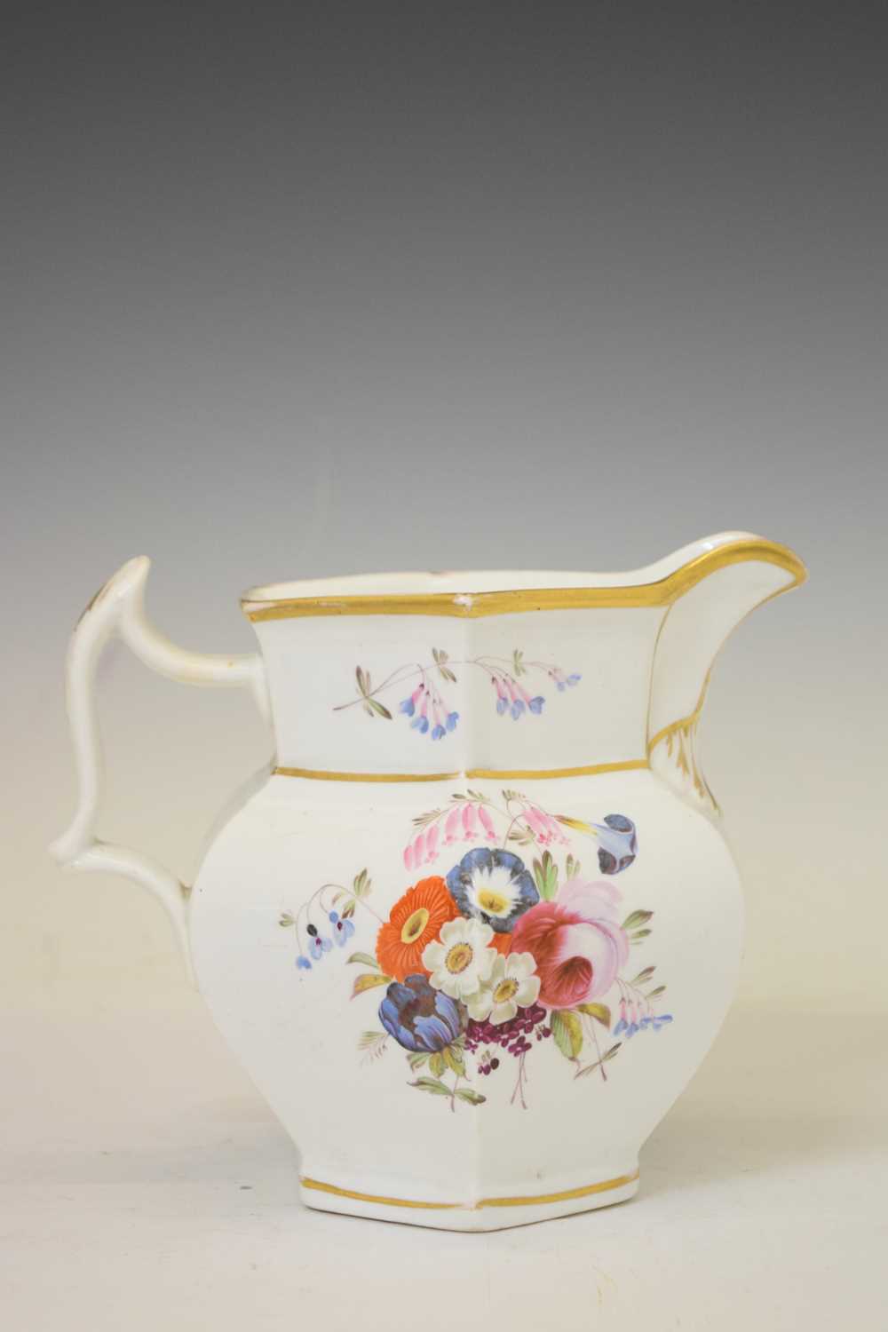 Early Victorian floral decorated Christening jug, 1848, etc - Image 12 of 14