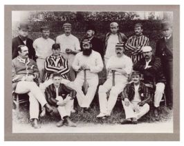 W. G. Grace 1889 cricket photograph