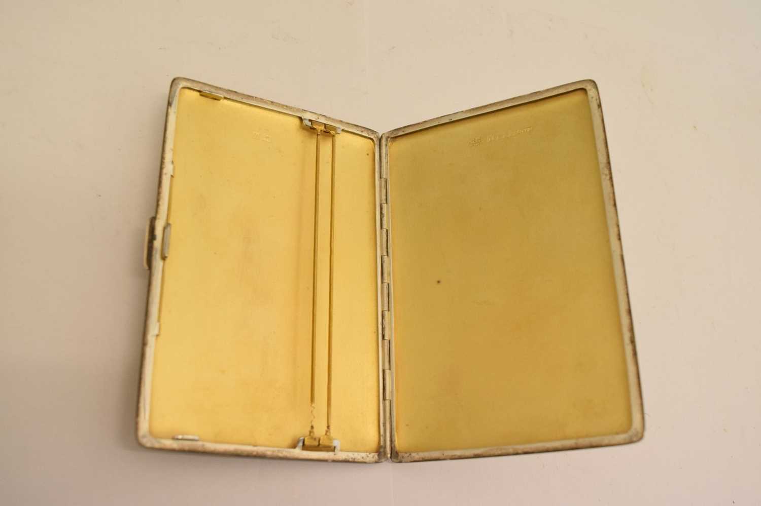 Two silver cigarette cases - Image 6 of 7