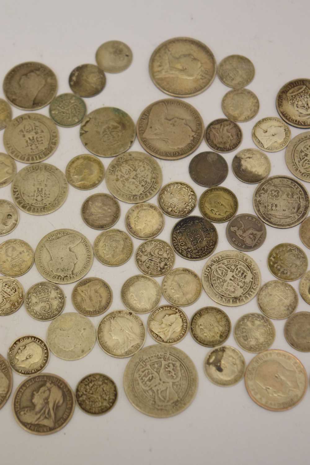 Quantity of mainly Victorian silver coinage - Image 4 of 5