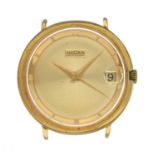 Vulcain Centenary - Gentleman's vintage gold plated watch head