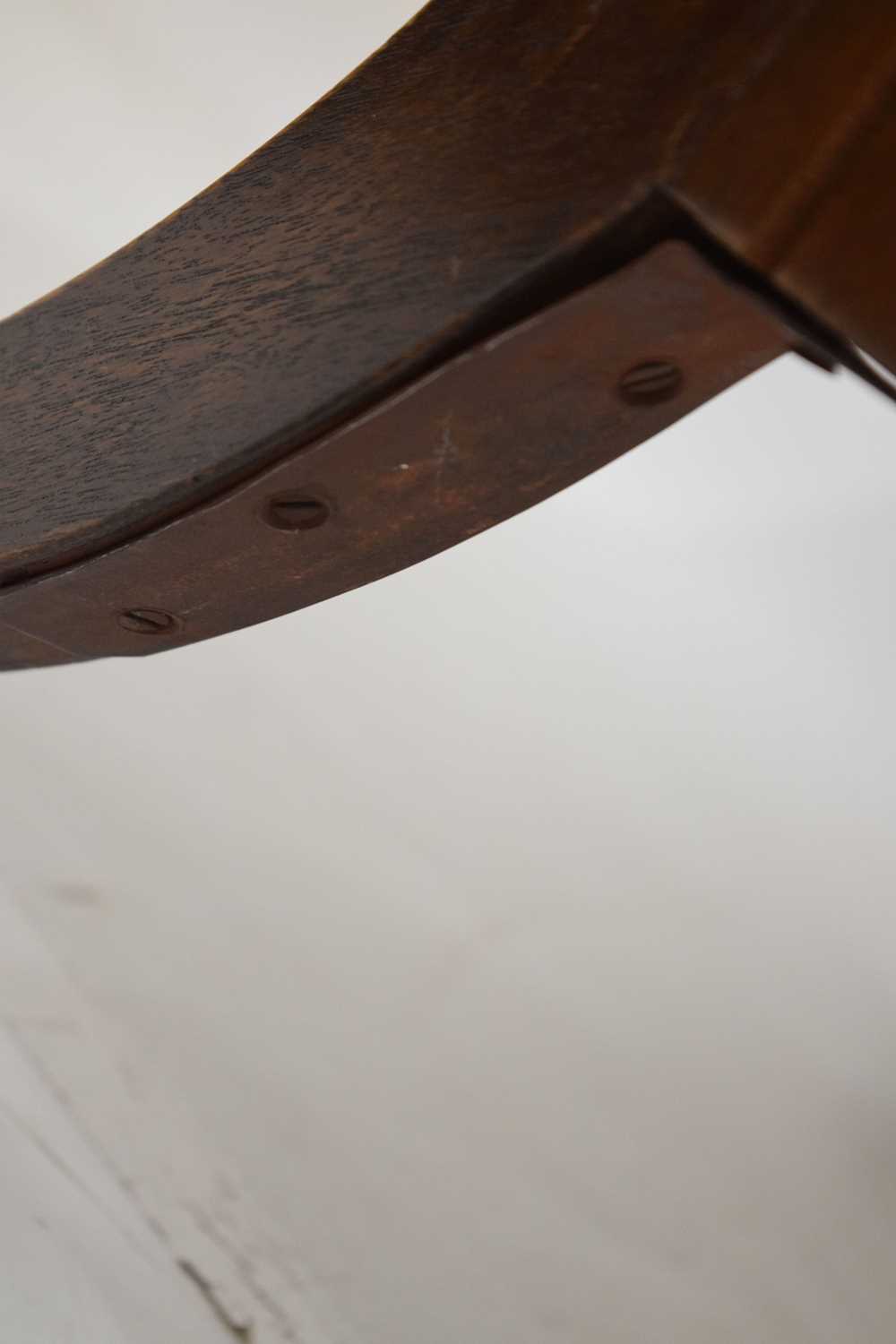 Early 20th mahogany sofa table - Image 10 of 12