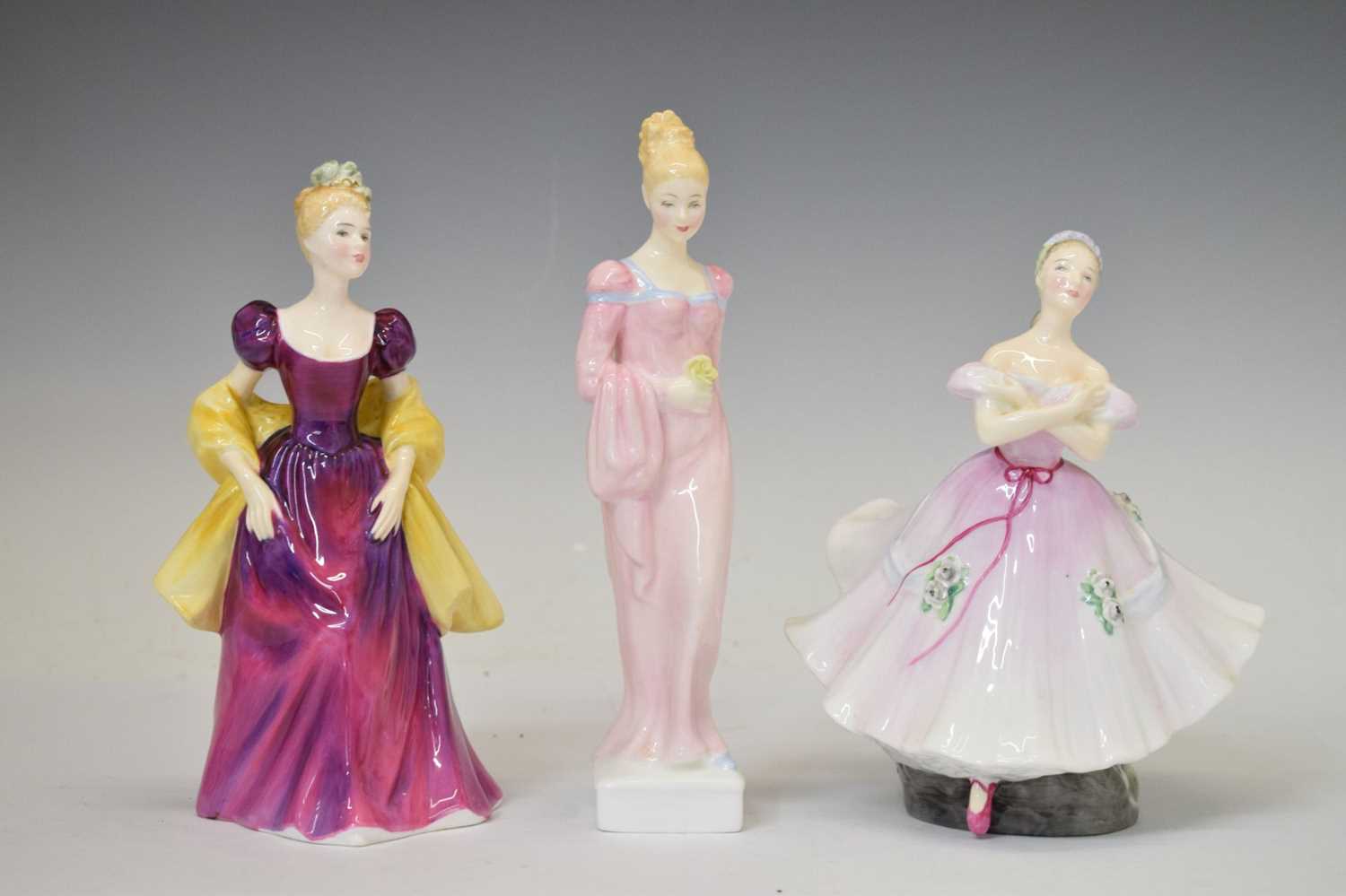 Royal Doulton - Six 'crinoline' figures - Image 2 of 11