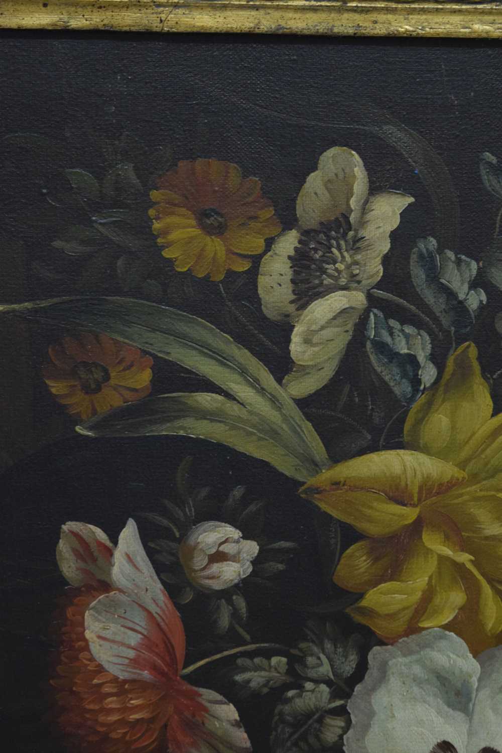 20th century Continental School - Still life with flowers, in 17th century taste - Image 4 of 10