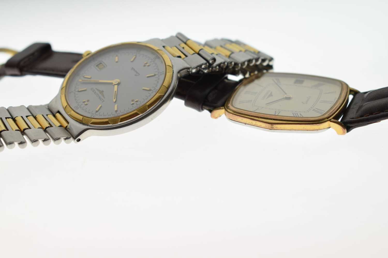 Longines - Two gentleman's quartz watches - Image 5 of 8