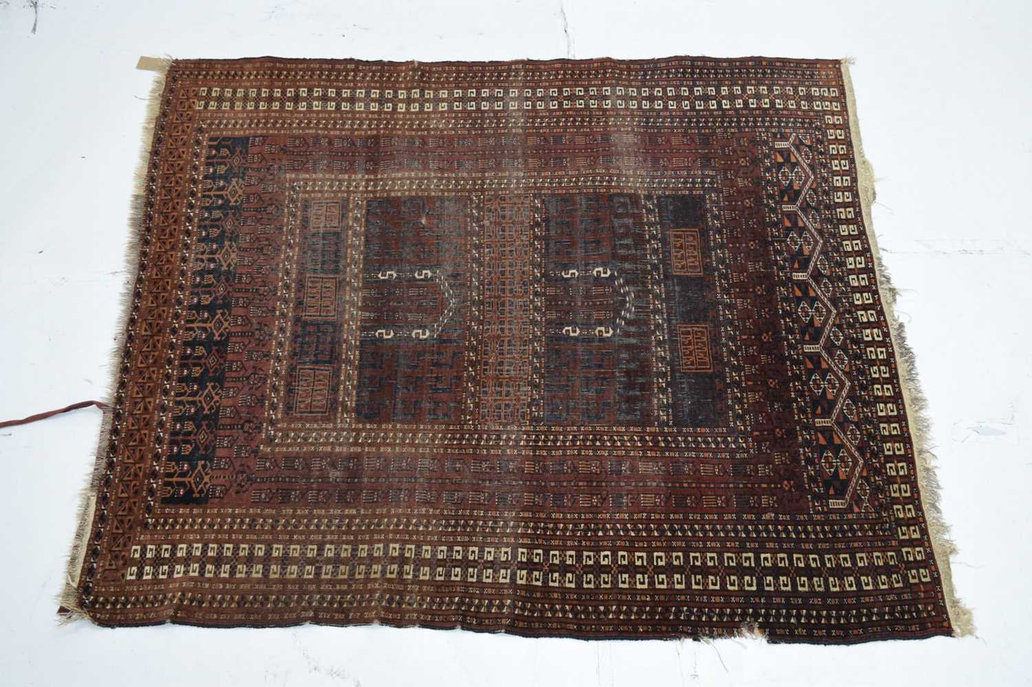 Two Eastern Ensi rugs - Image 2 of 18