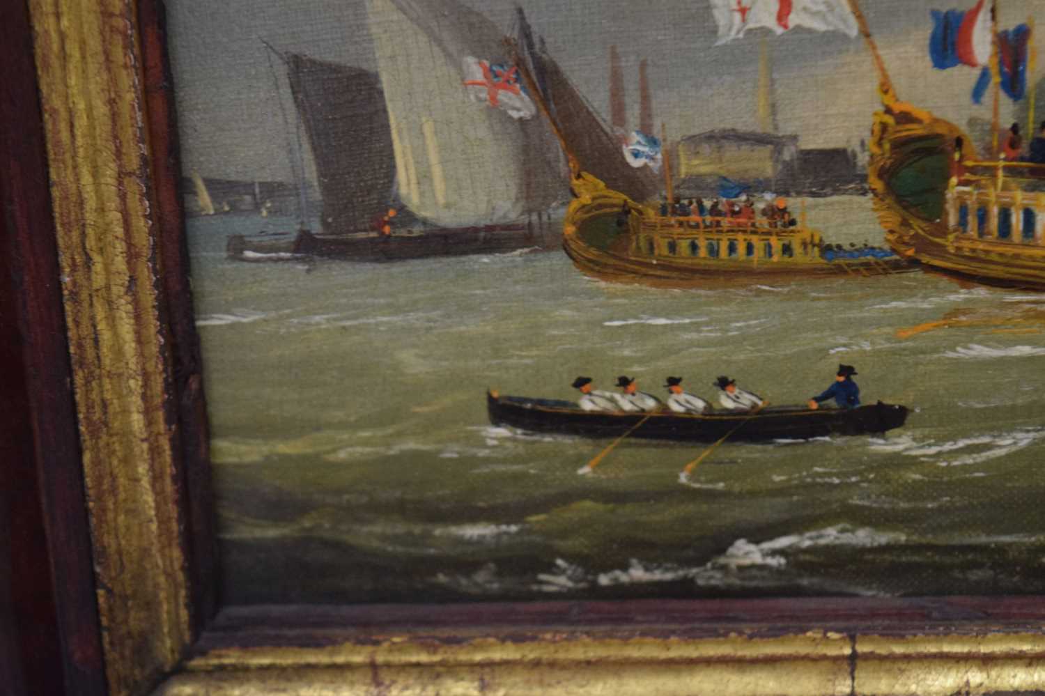 Pair of 19th century style maritime studies - Image 3 of 13