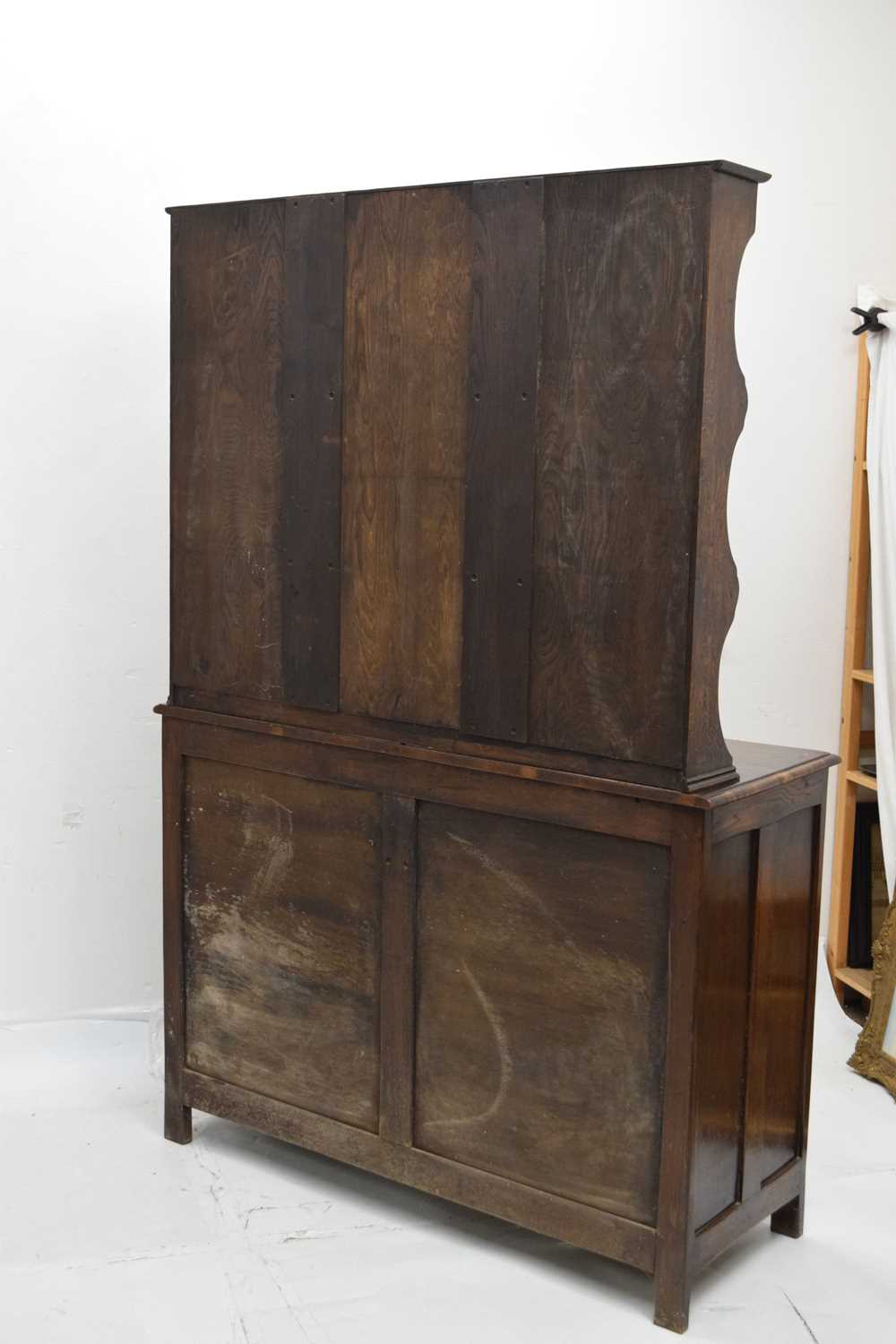 Old reproduction oak dresser - Image 16 of 17