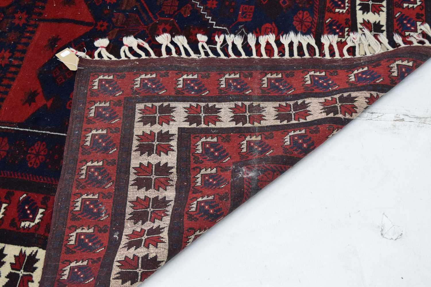 Middle Eastern wool rug, 290cm x 190cm - Image 12 of 12