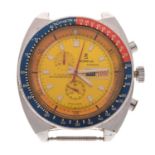 Sorna - Gentleman's 1970s 'Pepsi dial' chronograph watch head