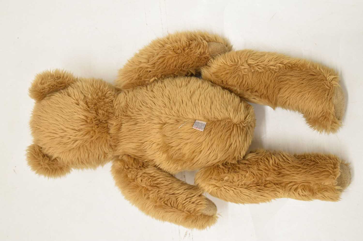 Child's vintage golden mohair teddy bear, with jointed limbs and three others - Image 9 of 9